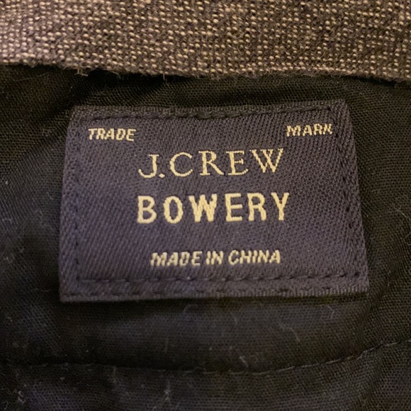 J. Crew Bowery Slim Fit Dress Pant Navy Linen Cotton Blend Waist 33, Length 32 - Picture 7 of 9